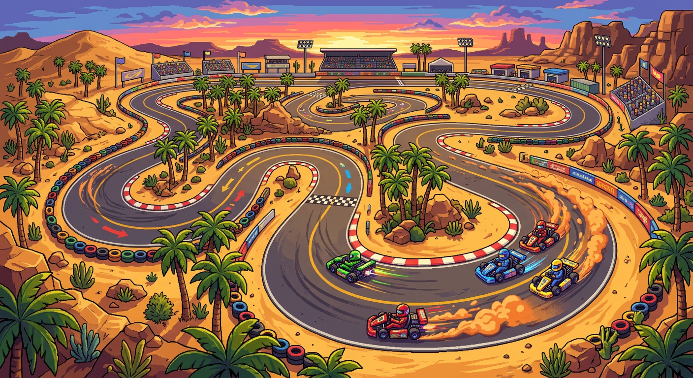 The racing circuit