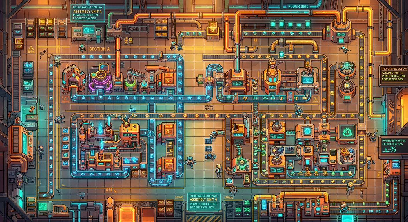 The factory floor